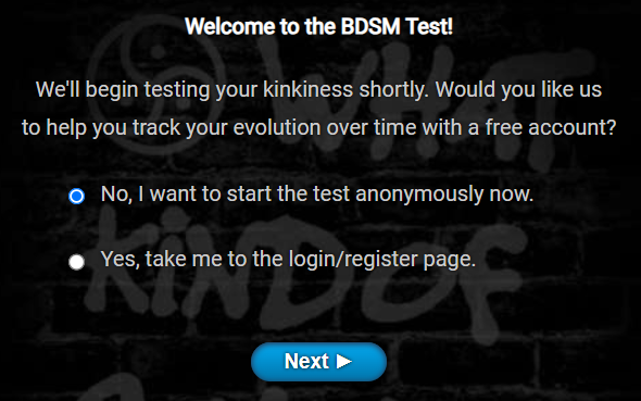 BDSM Test