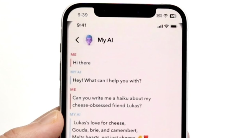 My AI on Snapchat is innovative