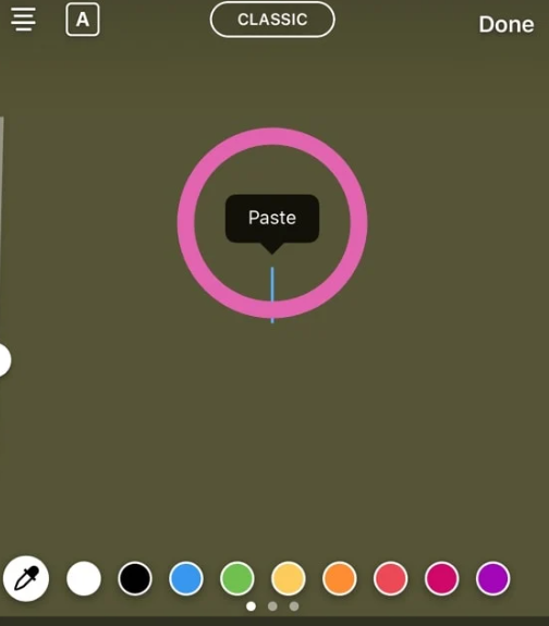 Copy and Paste Photos from Your Gallery to instagram story (2)