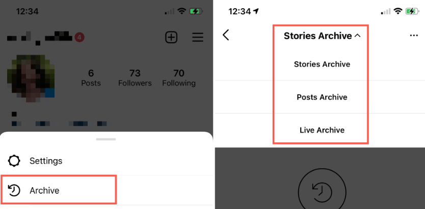 Save story With Music By Using The Archive Feature On Instagram