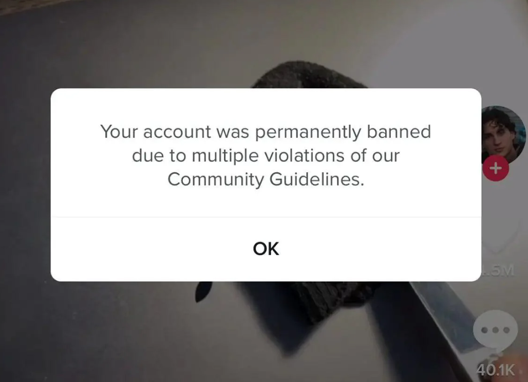 Being Reported on tiktok