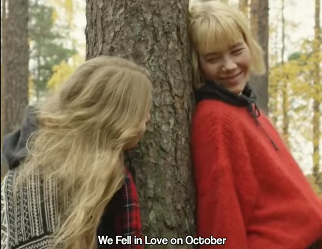 we fell in love on october trend TikTok