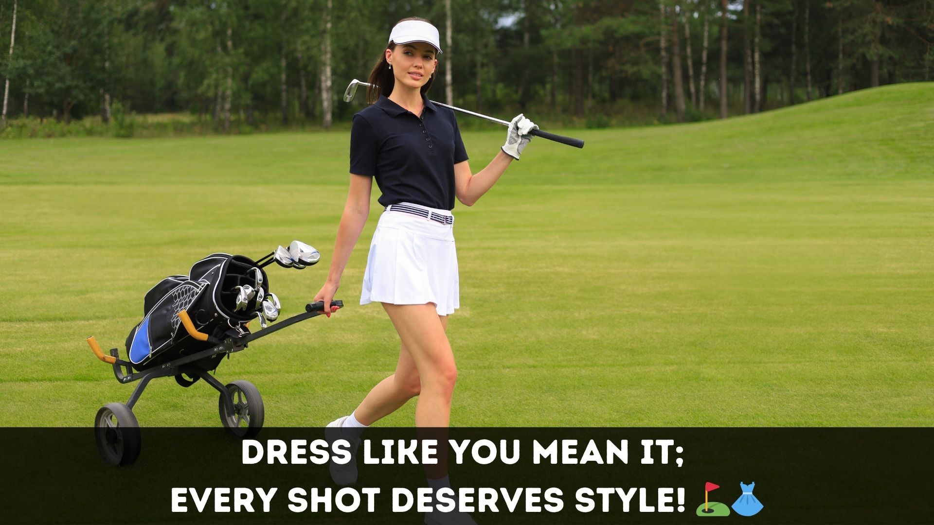 Golf Outfit and Gear Captions