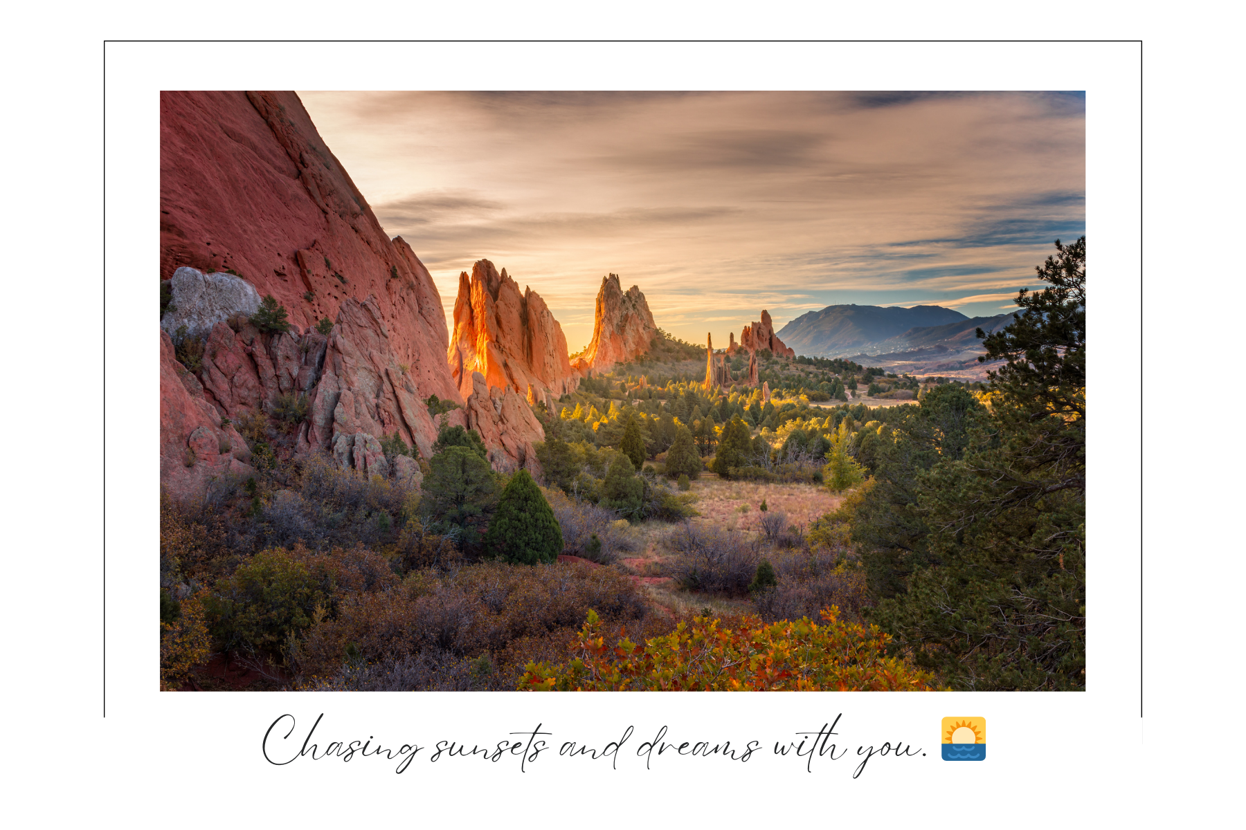 Romantic Colorado Captions for Couples